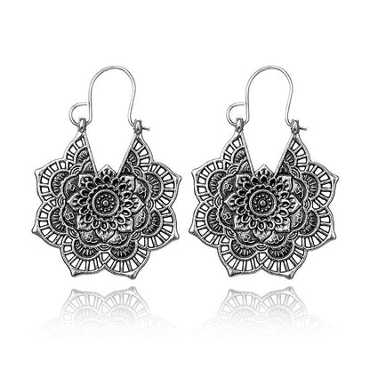 Lotus Mandala Earrings - emmy-rae-jewels.com