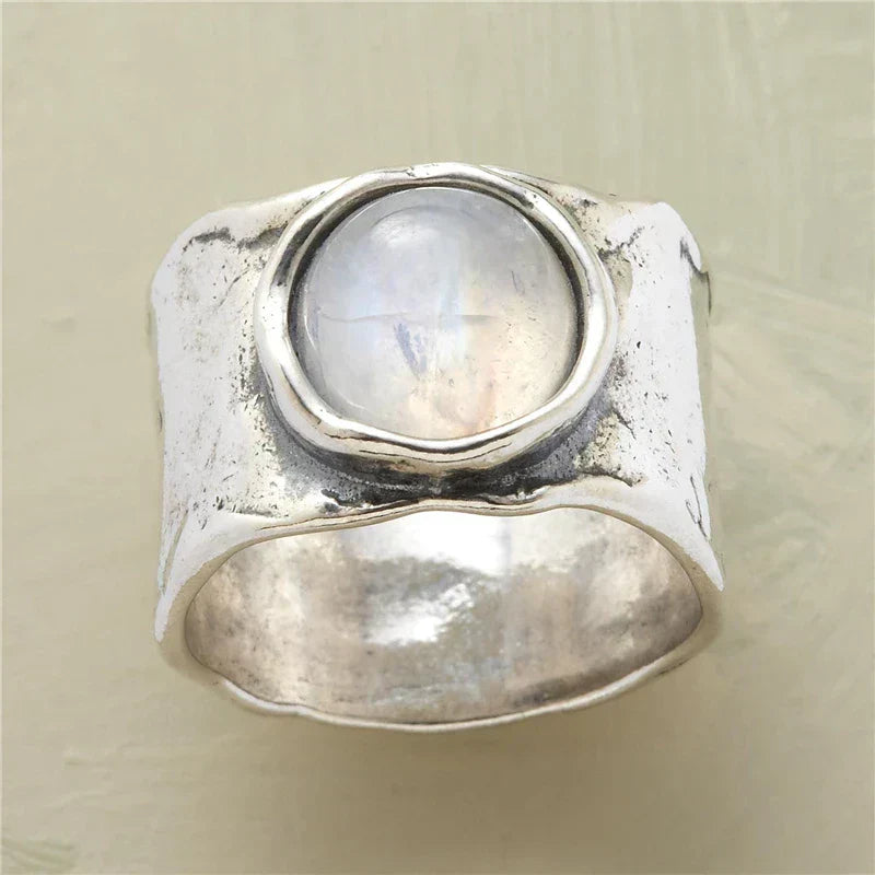 Moonstone Boho Ring - emmy-rae-jewels.com