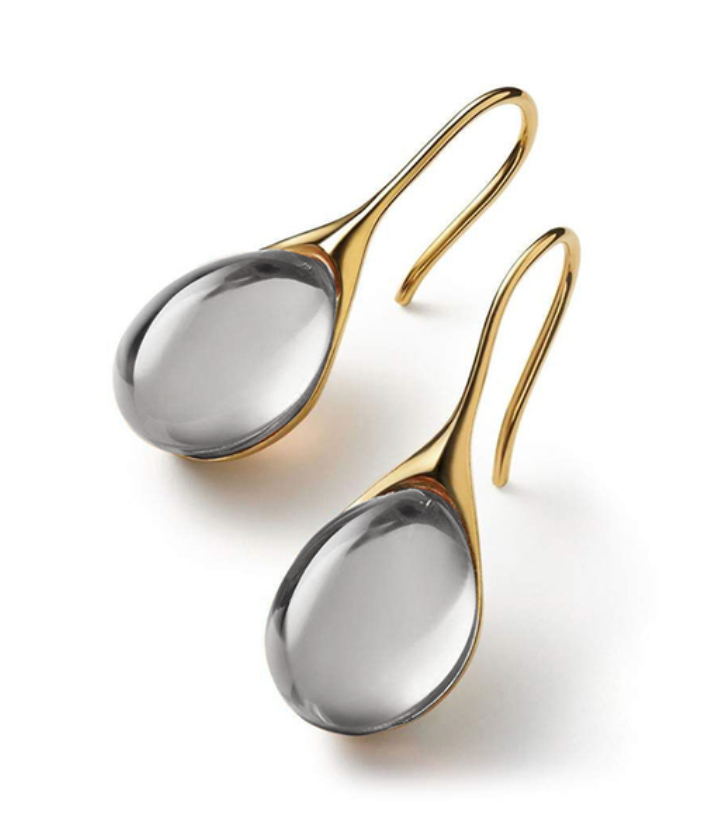 Crystal Drop Earrings in Gold and Silver - emmy-rae-jewels.com