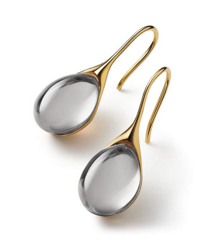Crystal Drop Earrings in Gold and Silver - emmy-rae-jewels.com