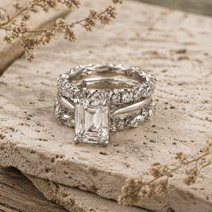 Vintage Silver Bright Layer Ring