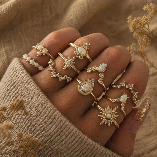 Unique pack with 8 to 12 rings
