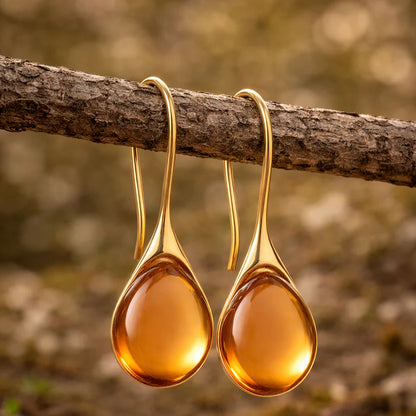 Crystal Drop Earrings