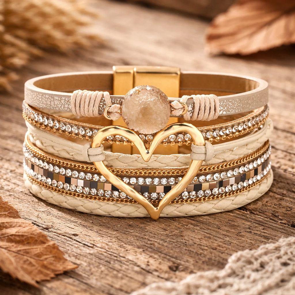 Bohemian Multi-Layer Leather Bracelet