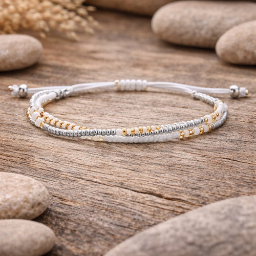 Set of Vintage-Inspired Bracelets