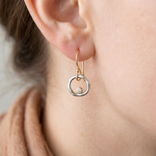 Laura Vintage Zirconia Earrings