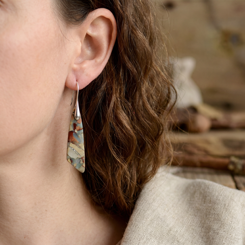 Unique Natural Stone Earrings