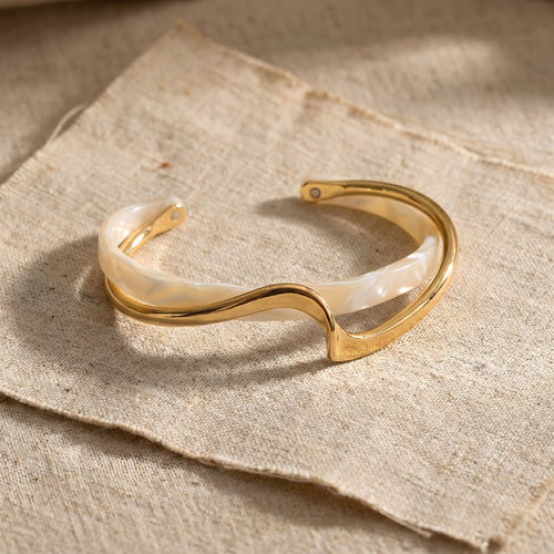 Golden Opal Glow Bracelet