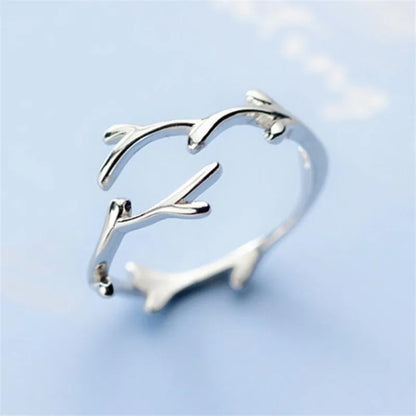 Sterling Silver Branch Ring - emmy-rae-jewels.com