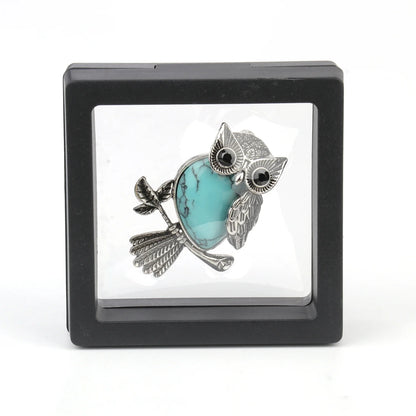 Crystal Owl Wisdom Pendant Necklace - emmy-rae-jewels.com