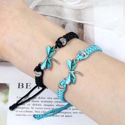 Dragonfly Dreams Handwoven Bracelet - emmy-rae-jewels.com