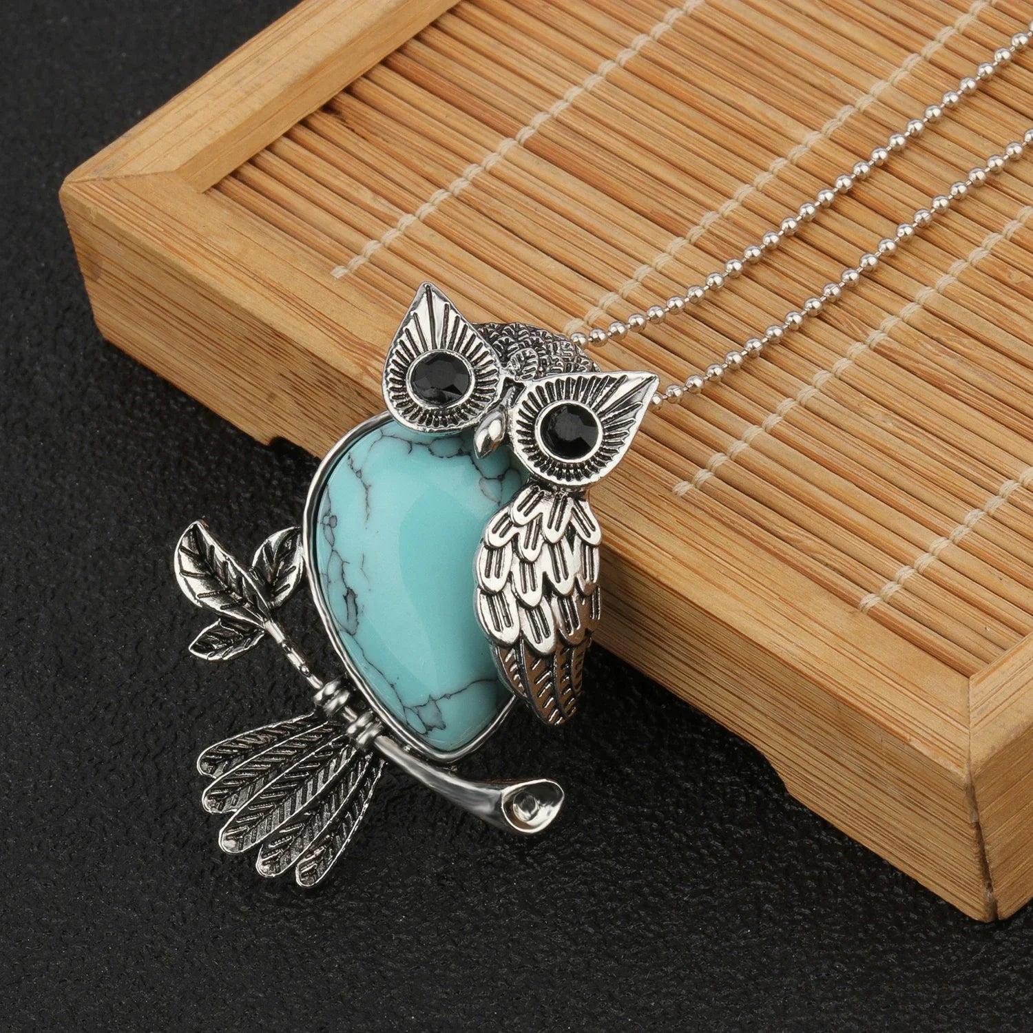 Crystal Owl Wisdom Pendant Necklace - emmy-rae-jewels.com