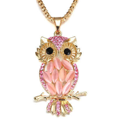 Golden Owl Necklace - emmy-rae-jewels.com