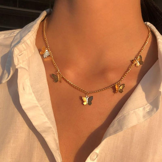 Butterfly Bloom Transformation Necklace - emmy-rae-jewels.com