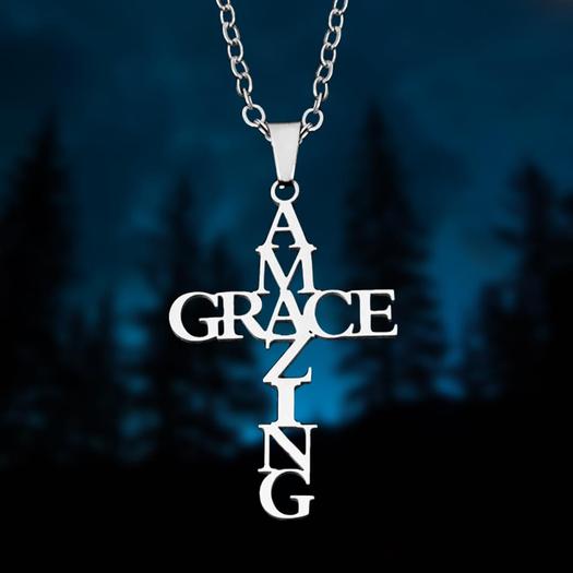 Amazing Grace Stainless Necklace - emmy-rae-jewels.com