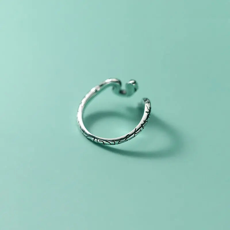 Sterling Silver Snake Ring - emmy-rae-jewels.com