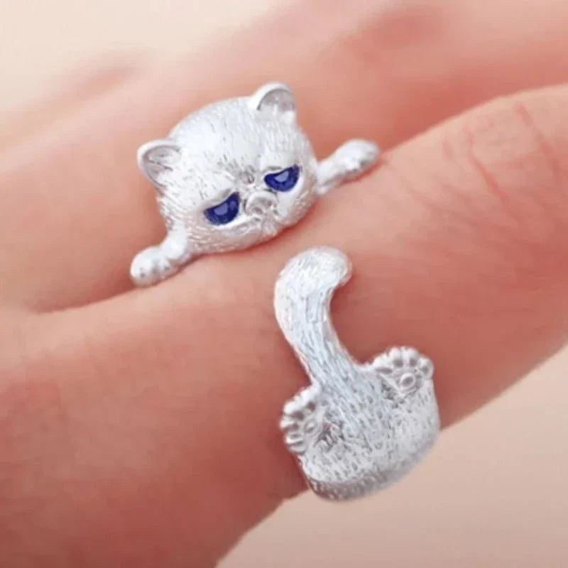Adjustable Kitten Ring