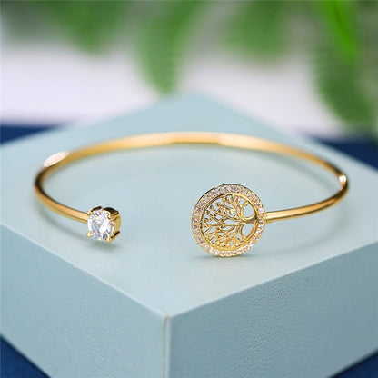 Tree of Life Adjustable Bracelet - emmy-rae-jewels.com