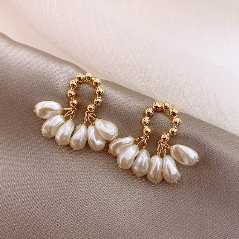 Baroque Pearl Earrings - emmy-rae-jewels.com