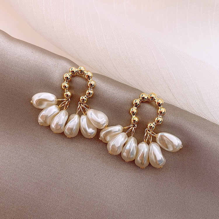Baroque Pearl Earrings - emmy-rae-jewels.com