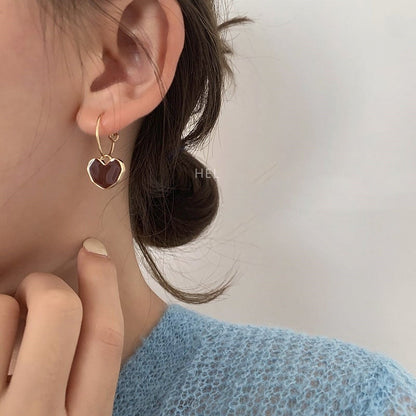 Little Red Hearts Earrings - emmy-rae-jewels.com