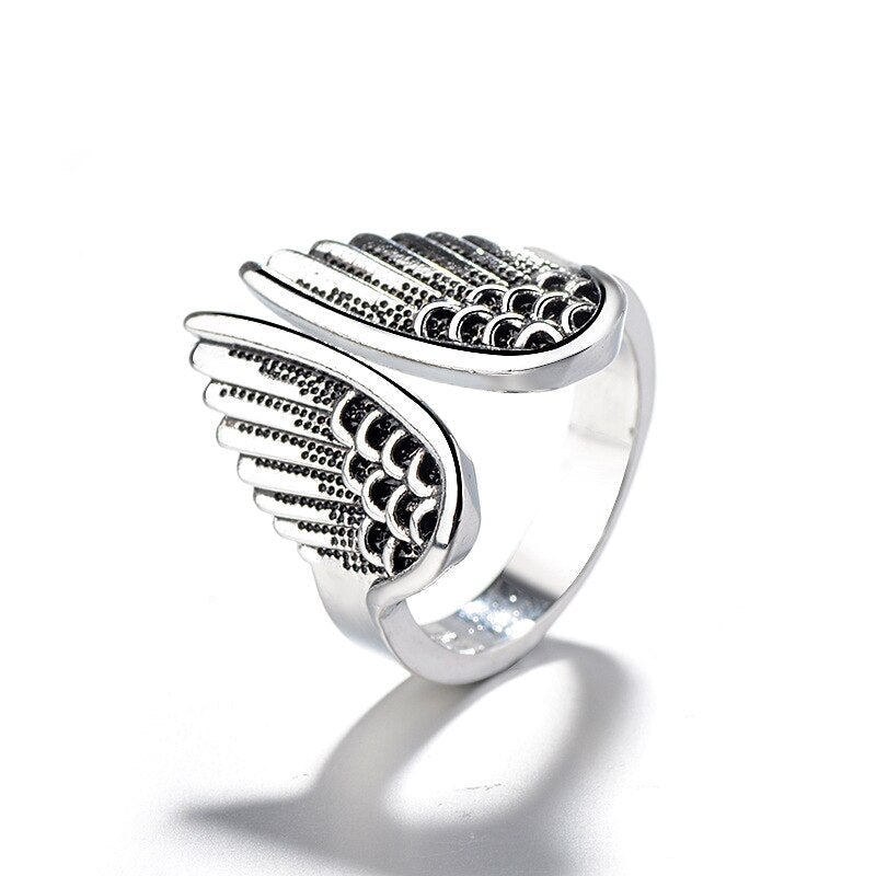 Adjustable Angel Ring in 925 Sterling Silver - emmy-rae-jewels.com