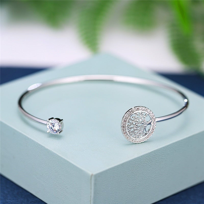 Tree of Life Adjustable Bracelet - emmy-rae-jewels.com