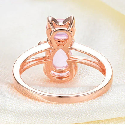 Cat Ring in Rose Gold - emmy-rae-jewels.com