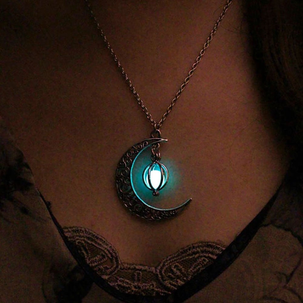Moonlight Luminous Pendant - emmy-rae-jewels.com