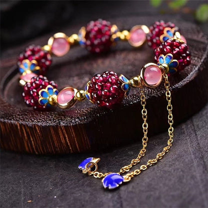 Natural Stone Berries Bracelet - emmy-rae-jewels.com