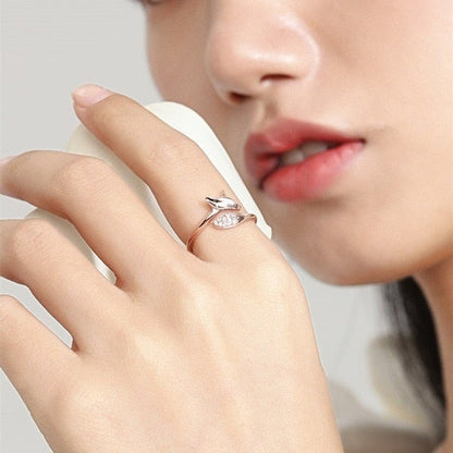 Rose Silver Fox Ring - emmy-rae-jewels.com
