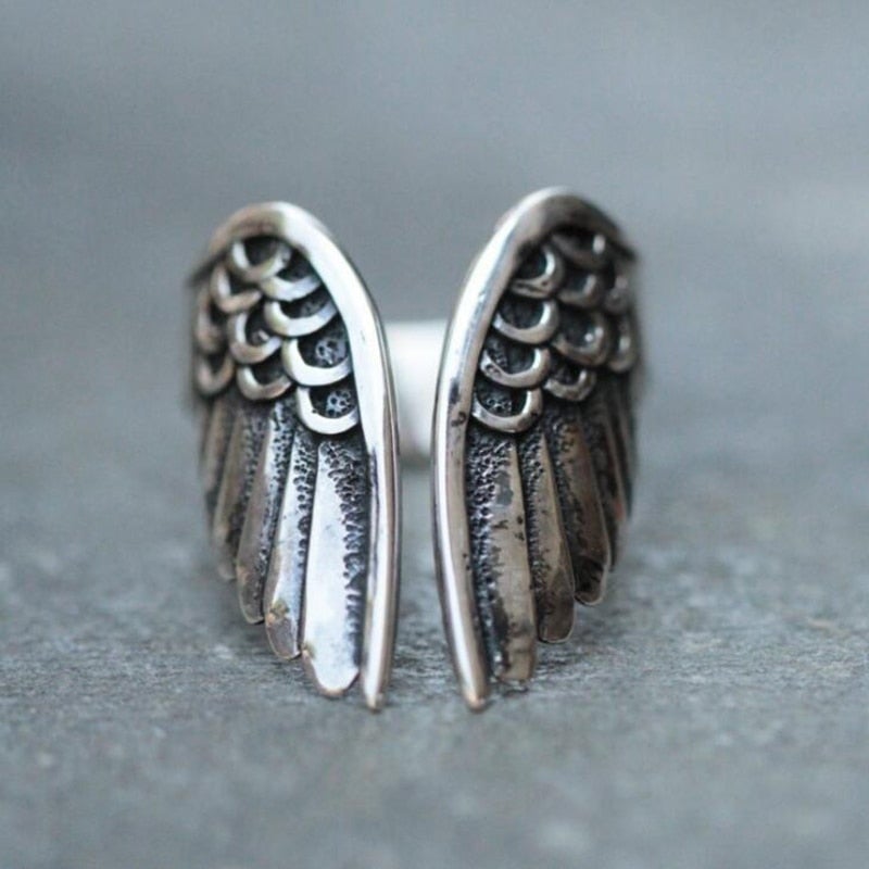 Adjustable Angel Ring in 925 Sterling Silver - emmy-rae-jewels.com