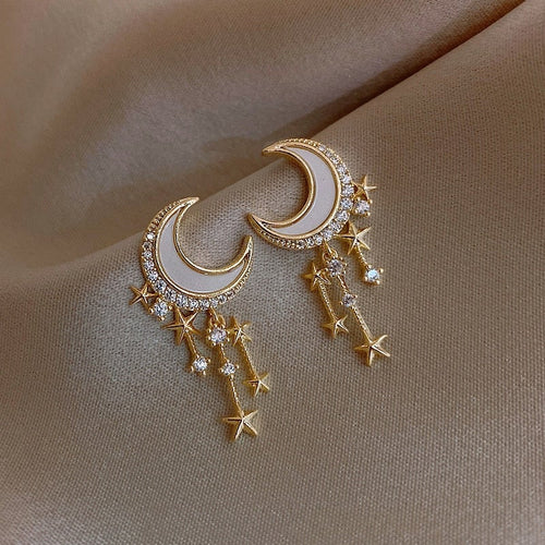 Luxury Moon Shine Earrings - emmy-rae-jewels.com