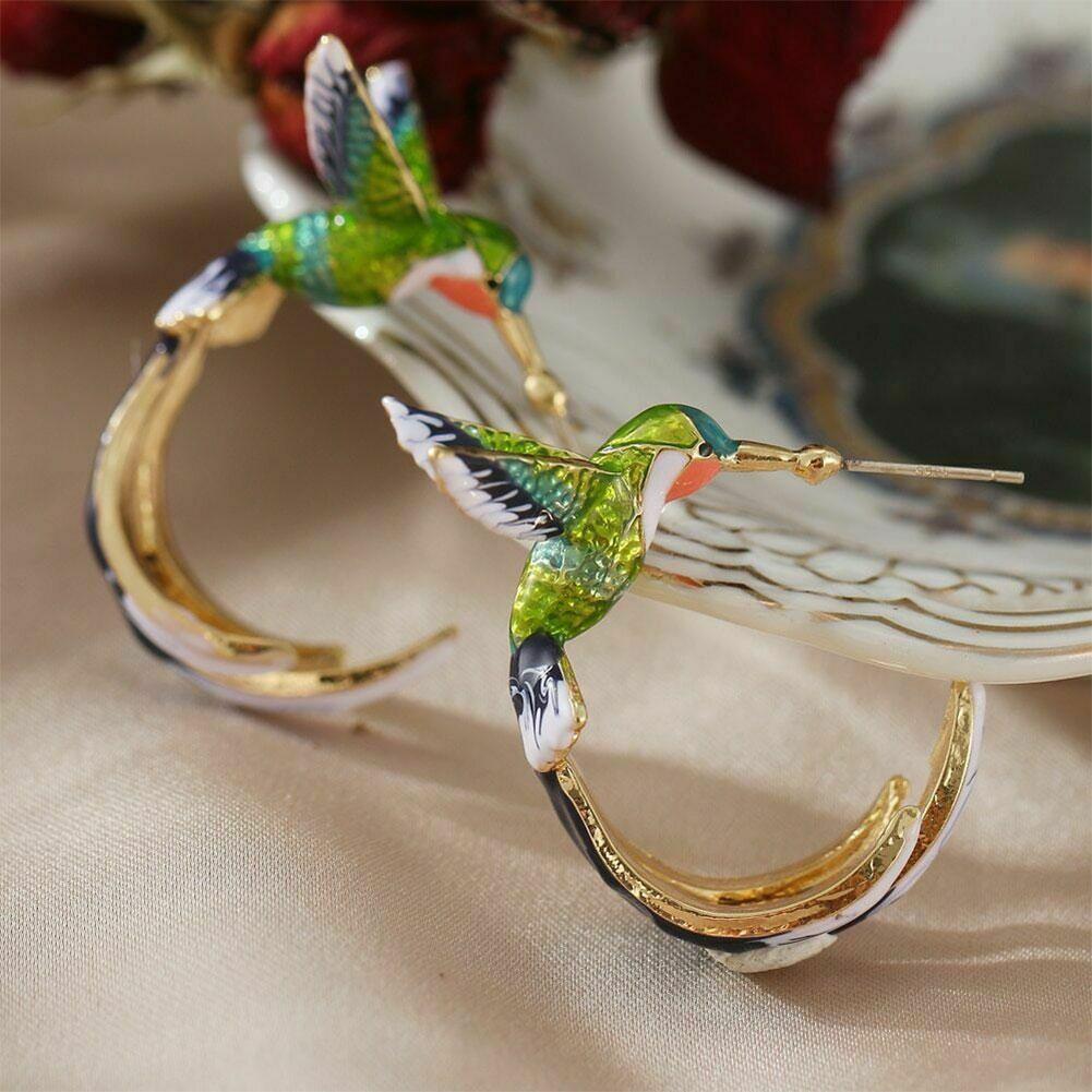 Unique Creative Hummingbird Earrings - emmy-rae-jewels.com