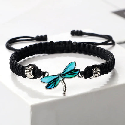 Dragonfly Dreams Handwoven Bracelet - emmy-rae-jewels.com