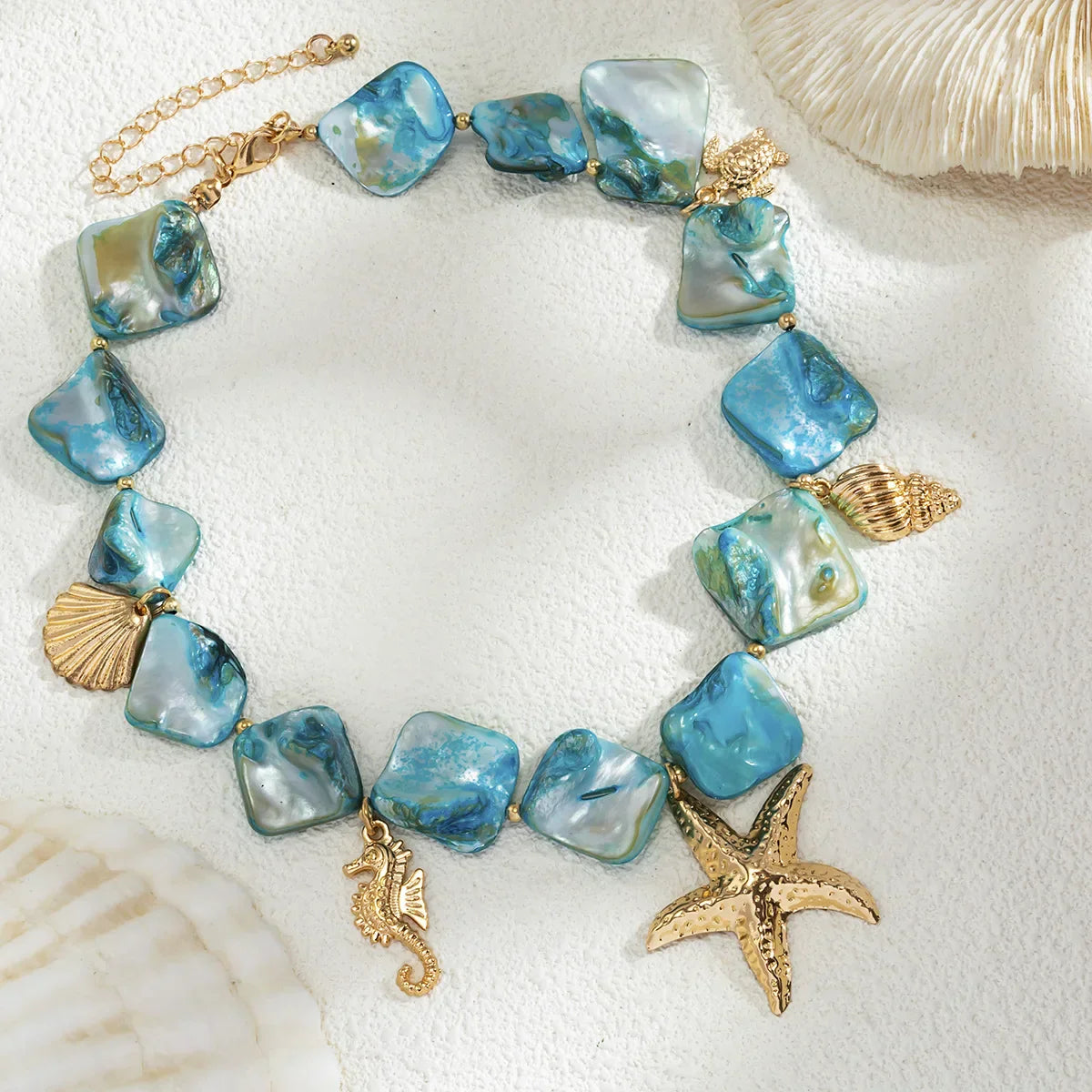 Ocean Dreams Blue Necklace - emmy-rae-jewels.com