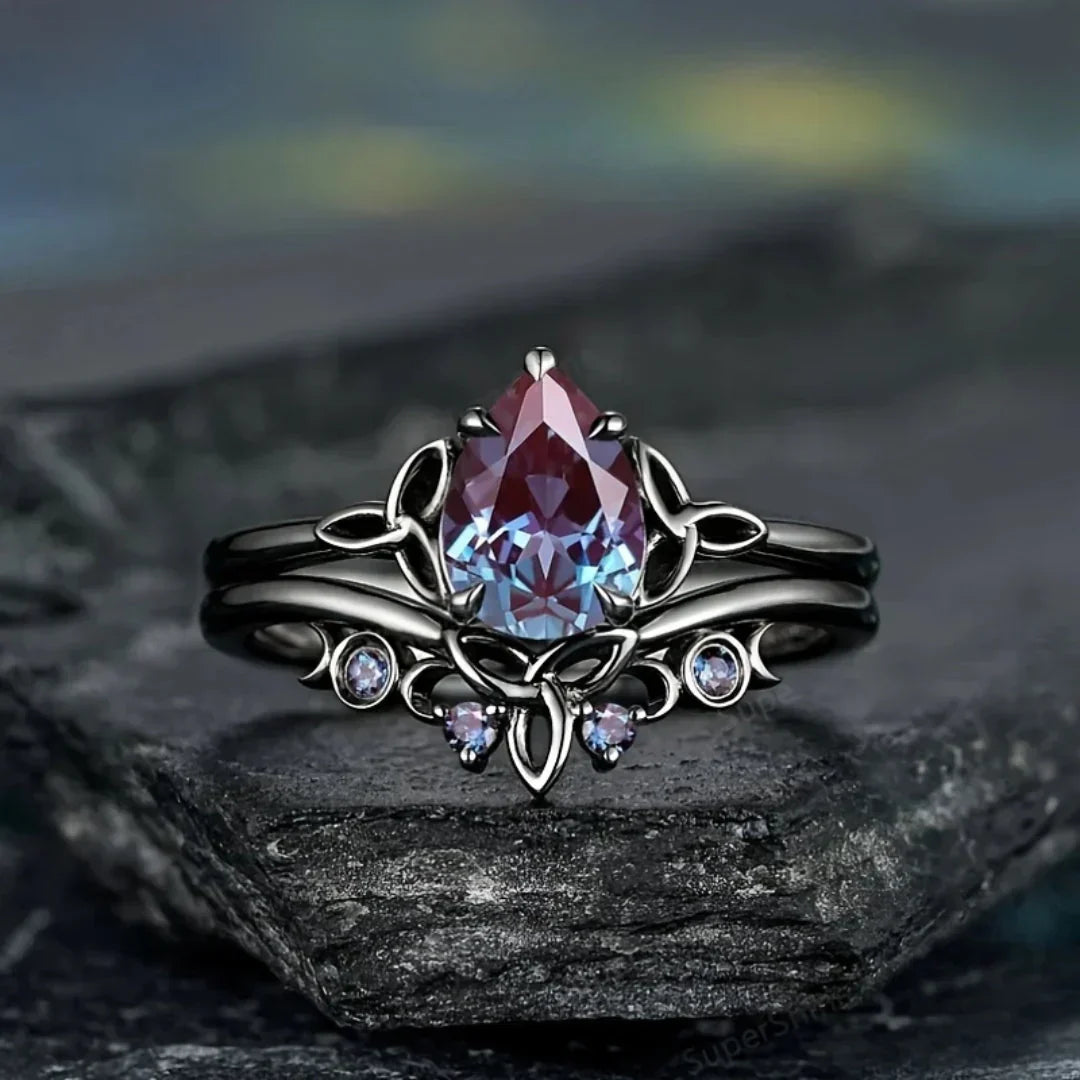 Amethyst Layers Ring - emmy-rae-jewels.com