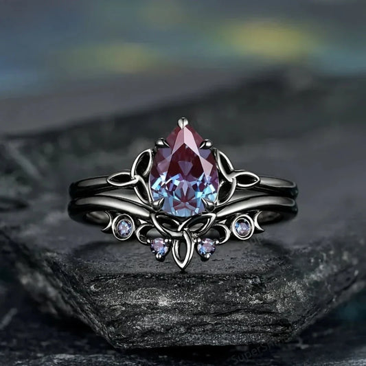 Amethyst Layers Ring - emmy-rae-jewels.com