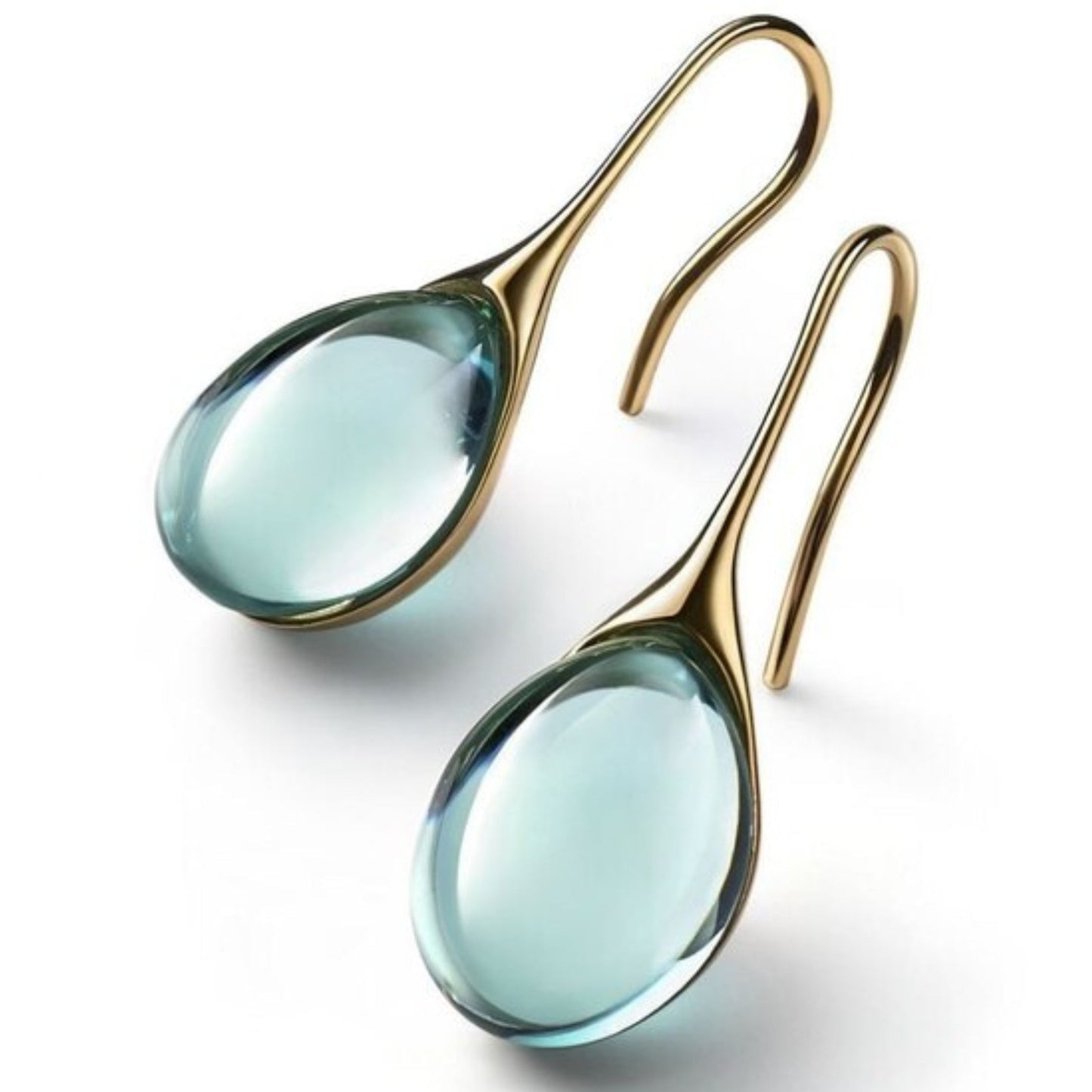 Crystal Drop Earrings in Gold and Silver - emmy-rae-jewels.com