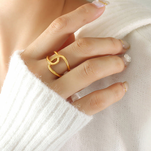 Alina Golden Knot Ring - emmy-rae-jewels.com