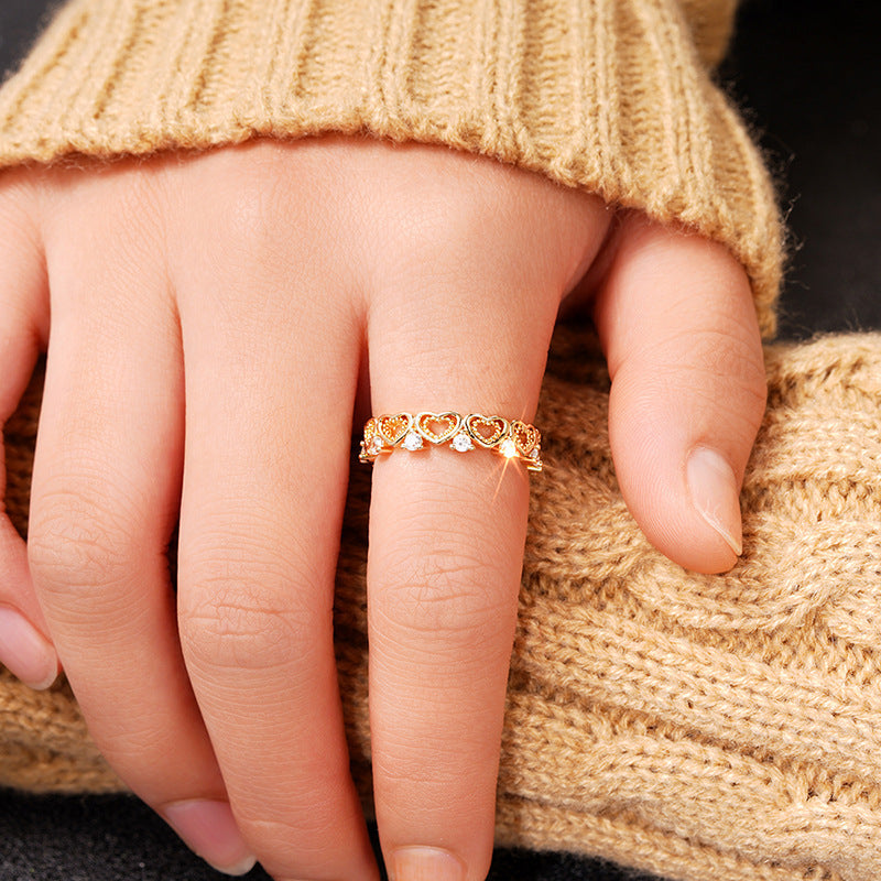 Belle Éternelle Heart Ring - emmy-rae-jewels.com