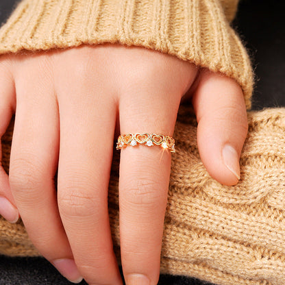 Belle Éternelle Heart Ring - emmy-rae-jewels.com