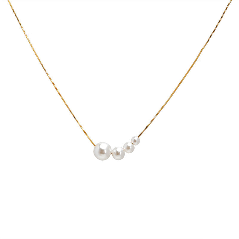 Asana Layered Pearl Necklace - emmy-rae-jewels.com