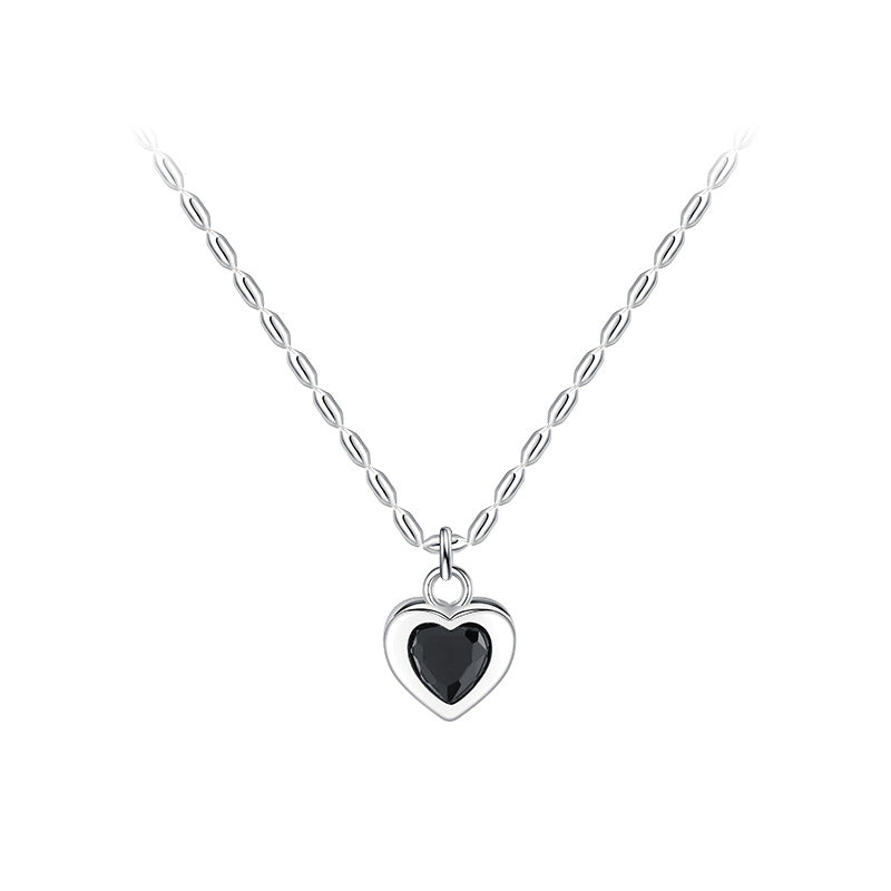 Ada Silver Heart Pendant - emmy-rae-jewels.com