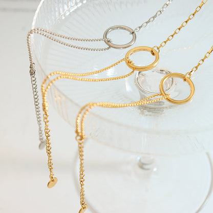 Luria Golden Hoop Bracelet