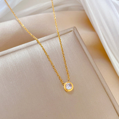 Beaumont Gold Crystal Pendant - emmy-rae-jewels.com