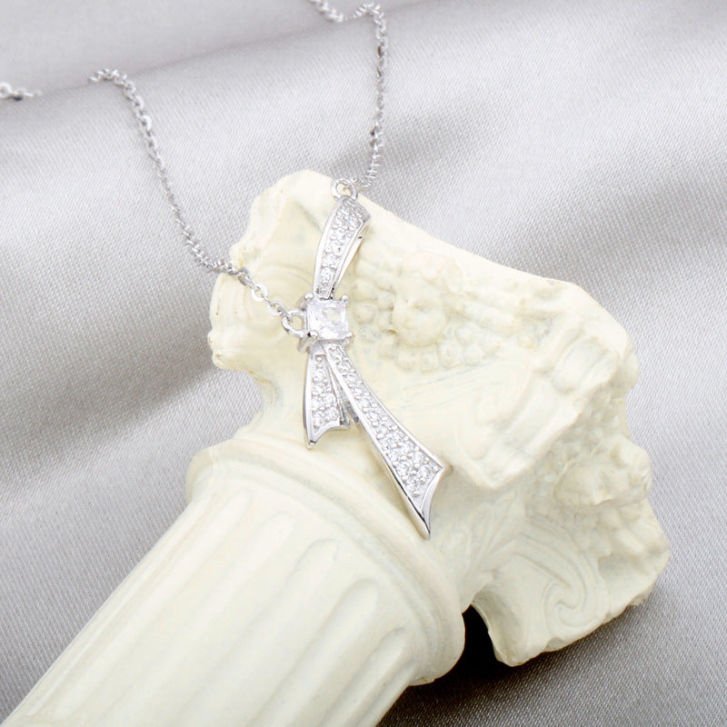 Arisa's Knot Silver Necklace - emmy-rae-jewels.com