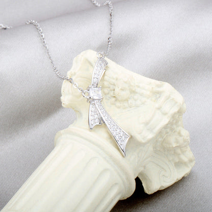 Arisa's Knot Silver Necklace - emmy-rae-jewels.com