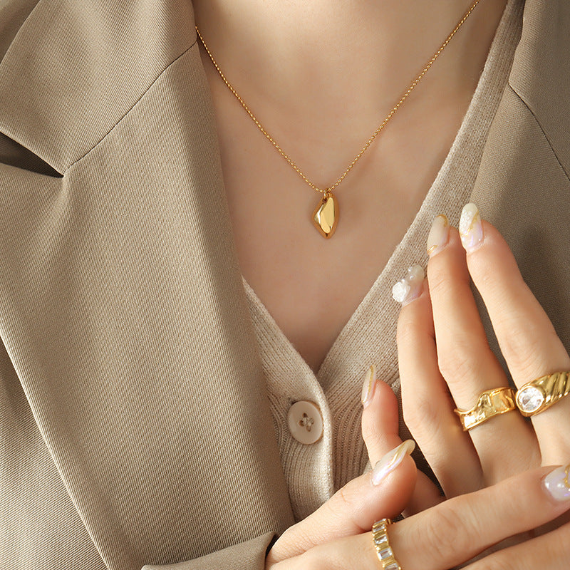 Charming Glimmer Gold Necklace - emmy-rae-jewels.com