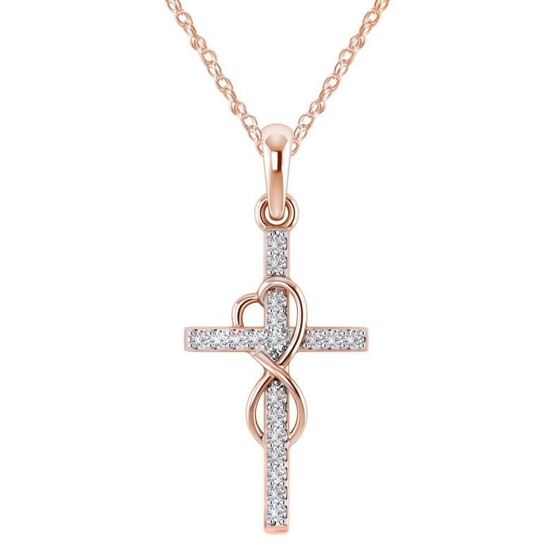 Blessed Infinity Crucifix - emmy-rae-jewels.com